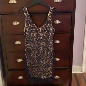 Navy blue Homecoming dress